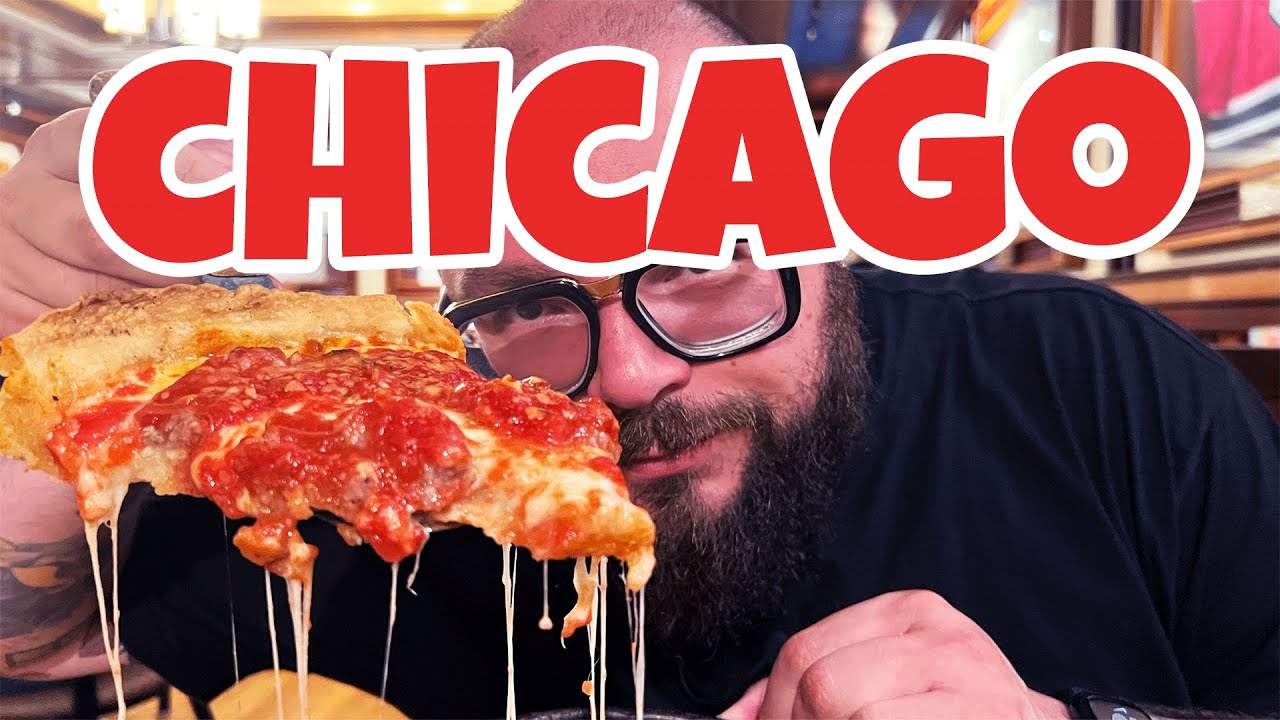 Il piatto più DEVASTANTE di Chicago: La pizza DEEP DISH | Mocho Gotta Go Ep.12 | MochoHF