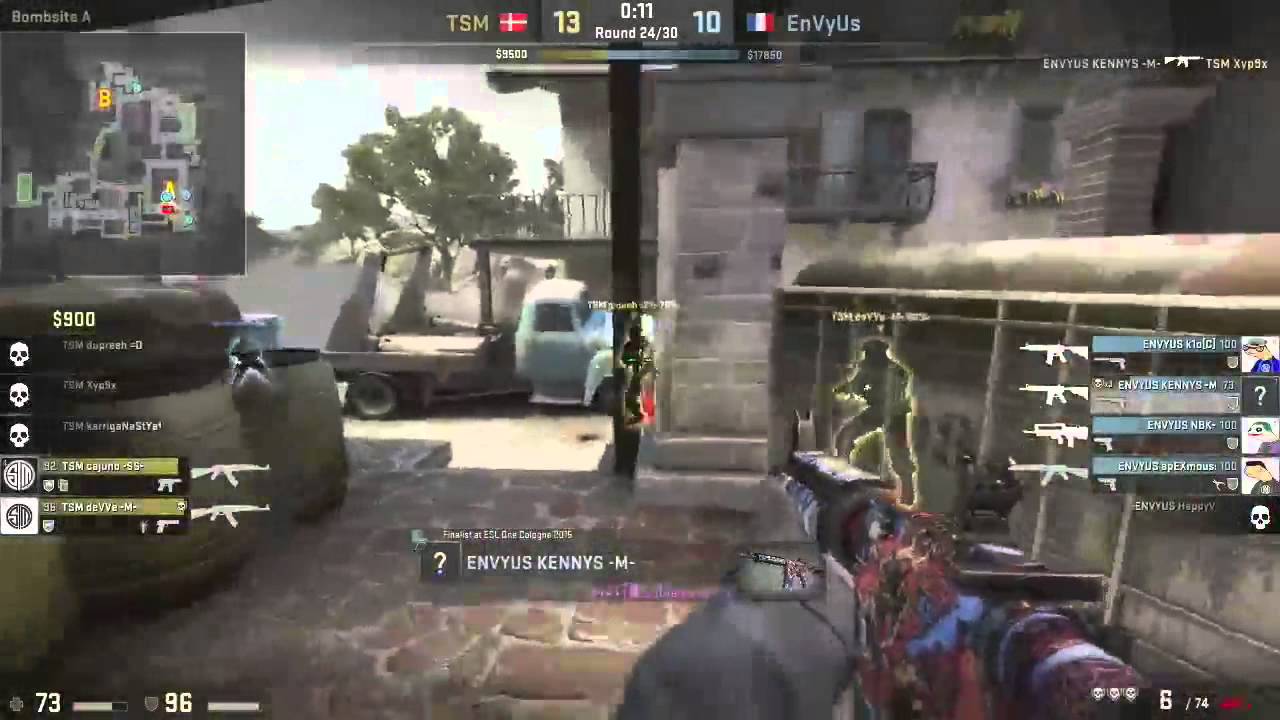 Crazy flick shot by KennyS