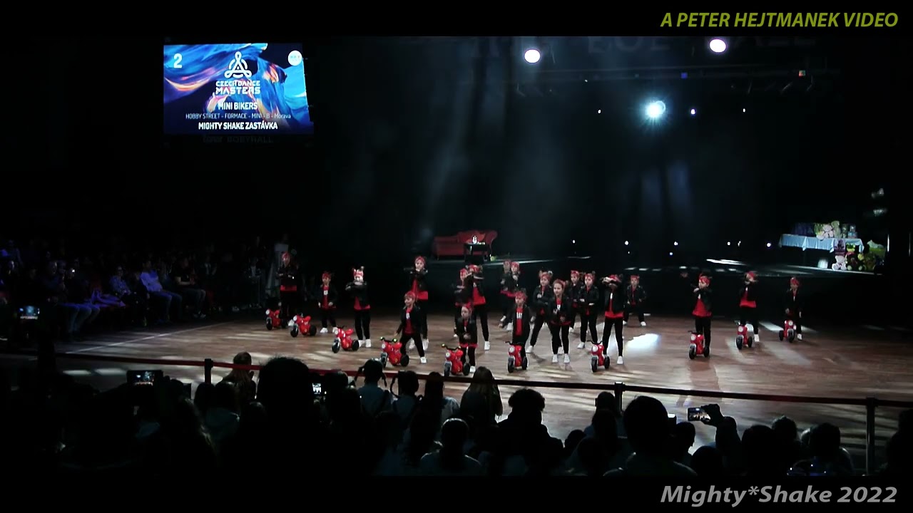 Mighty Shake Zastávka - MINI BIKERS (jihomoravské kolo formací Brno  10.4.2022)