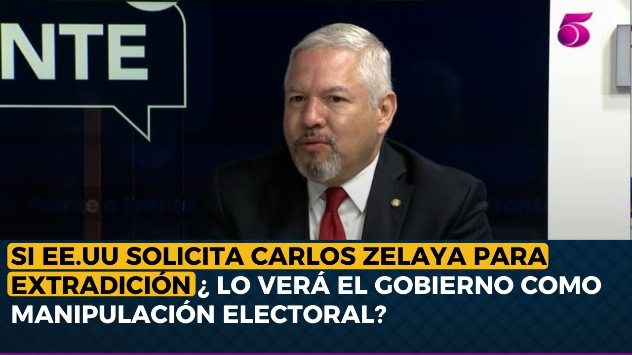 Si EE.UU solicita Carlos Zelaya para extradici&oacute;n &iquest;Lo ver&aacute; el gobierno como manipulaci&oacute;n electoral?