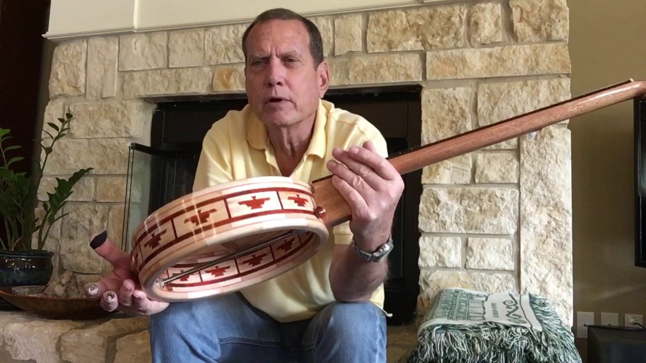 Wood top banjo