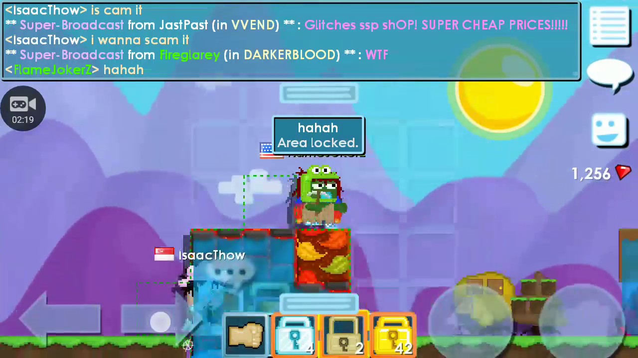 Growtopia | shattering 8 harmonic crystals for quest