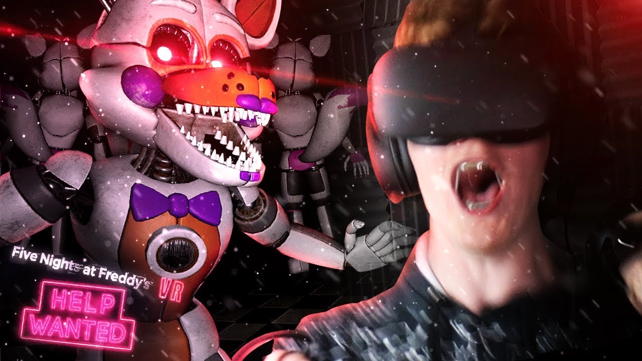 SO SCARED WE CAN'T EVEN SPEAK PROPERLY | FNAF VR: Help Wanted #6