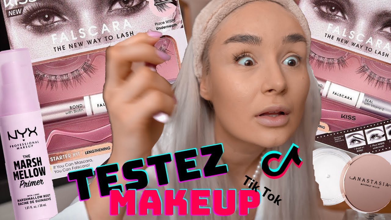 TikTok m-a facut sa cumpar | Testez makeup recomandat de TikTok |