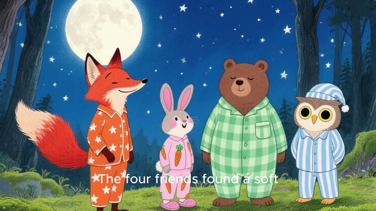 The Forest Animals’ Pajama Party