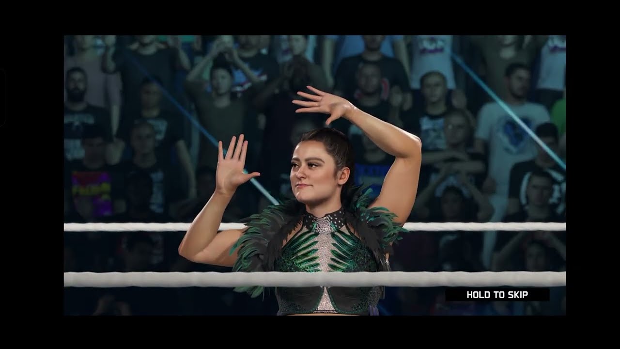 becky lynch vs lyra valkyria full match wwe2k26 