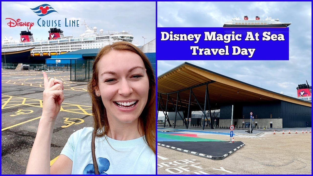 Disney Cruise Line Travel Day to Southampton! Disney Magic At Sea UK l DCL Vlogs l aclaireytale