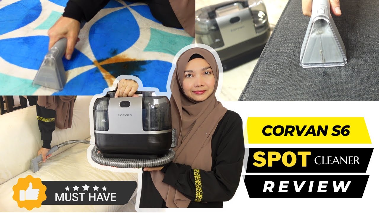 Corvan Spot Cleaner S6 | Unboxing | Review | Demo