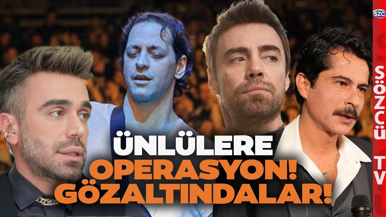 Ünlülere Bir Operasyon Daha! Kemal Doğulu, Kaan Tangöze, İsmail Hacıoğlu, Murat Dalkılıç Gözaltında