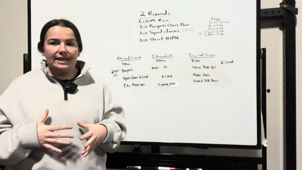 Shelby Sterling Classified Fitness Coach Development Lesson 5 Scaling