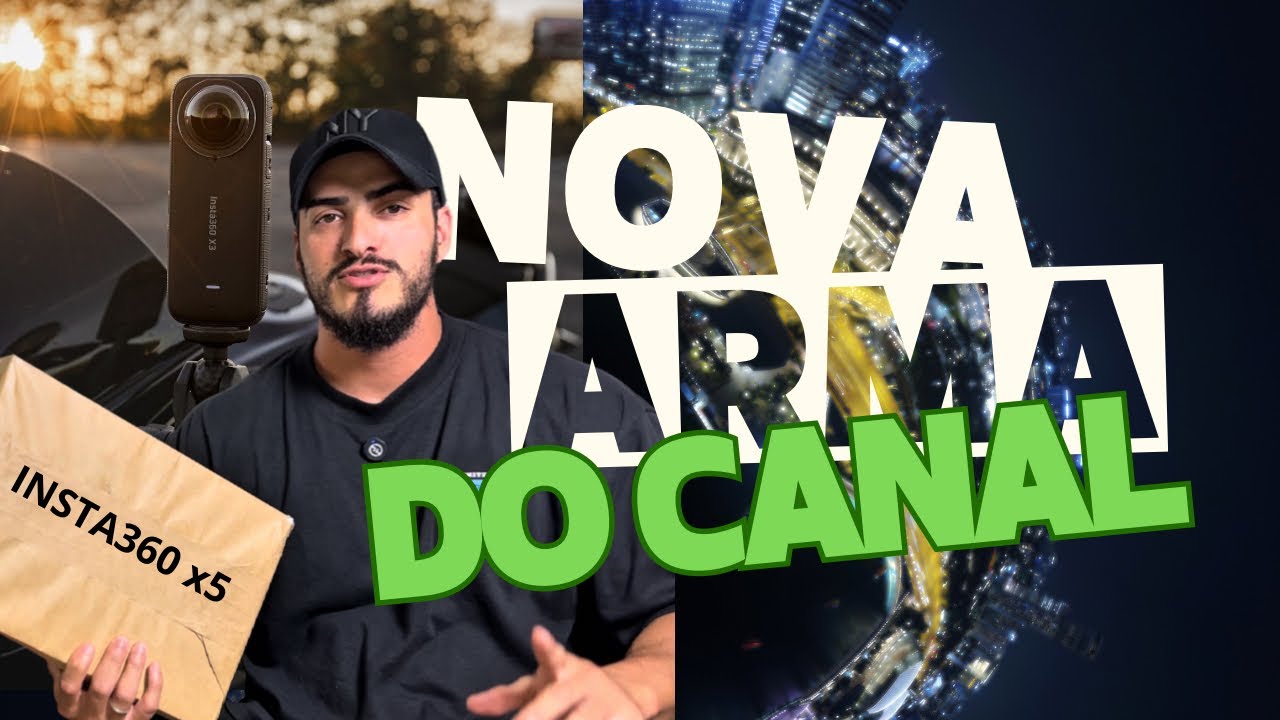 Unboxing da Insta360 X5 | O Próximo Nível do Canal Lord 