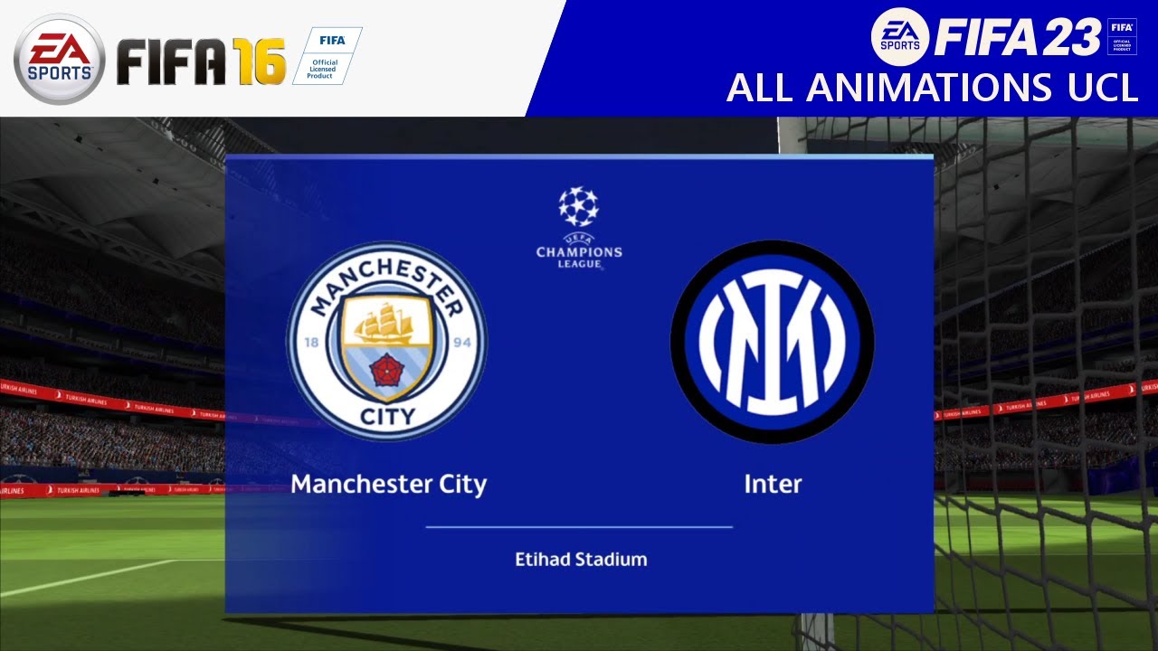 CHAMPIONS LEAGUE FULL ANIMATIONS FIFA 16 - 23 OFFLINE