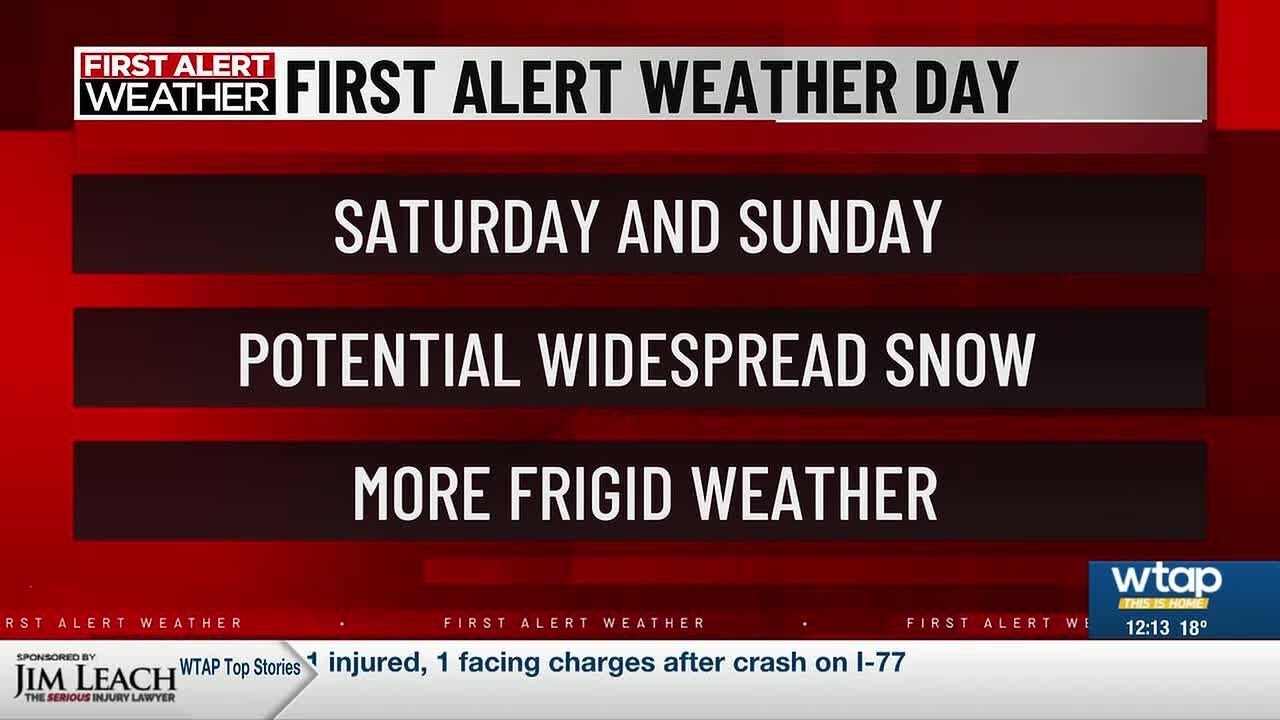 WTAP First Alert Weather Noon Update 1/20