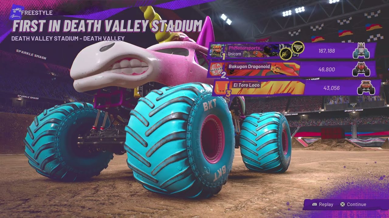 Геймплей Monster Jam Showdown Freestyle от 1 мая 2025 г.