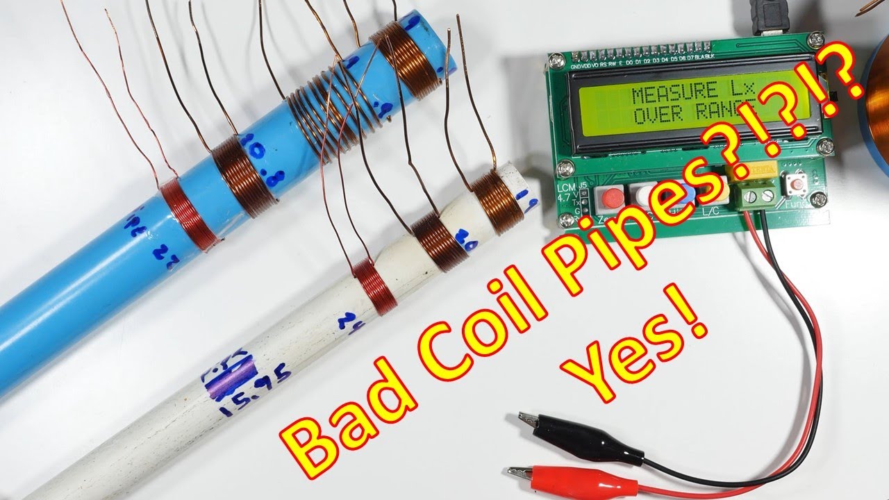 Crystal Radio Coil--PSA: Bad Plastic Pipe Pt 3--Type That DOES NOT Work!
