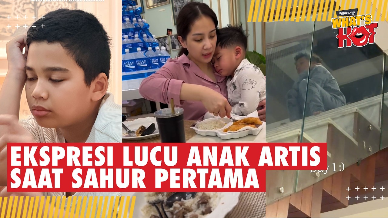 Momen Sahur Pertama Artis di Ramadan 2026, Ada yang Anak-Anaknya Masih Ngantuk!