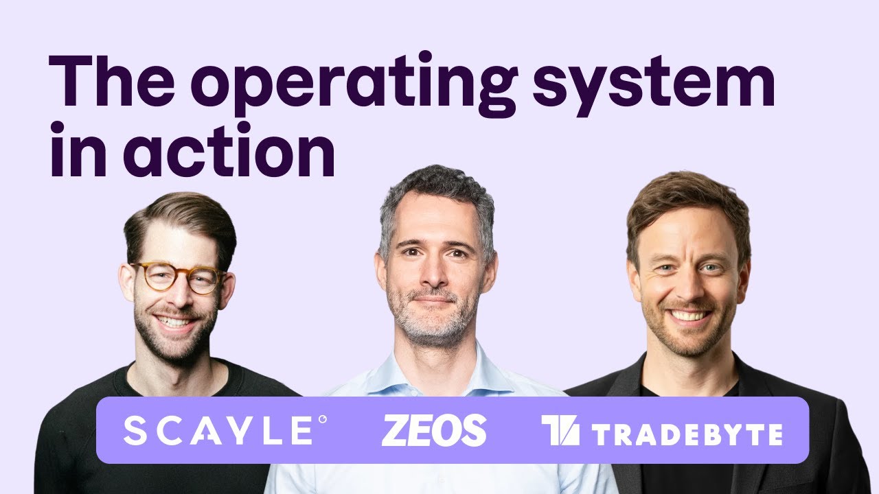 The operating system in action with ZEOS, Tradebyte and SCAYLE