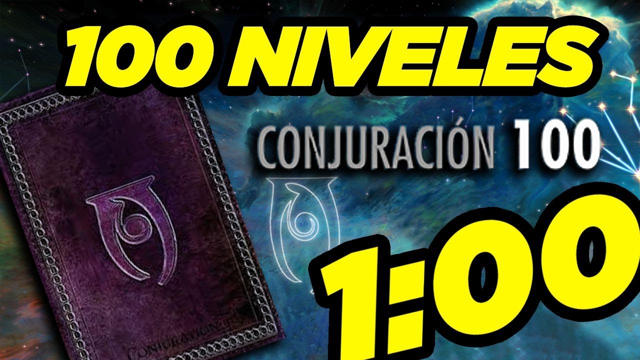 🧙&zwj;♂️ c&oacute;mo SUBIR CONJURACI&Oacute;N al 100 R&Aacute;PIDO 🧙&zwj;♂️ | SKYRIM 2024