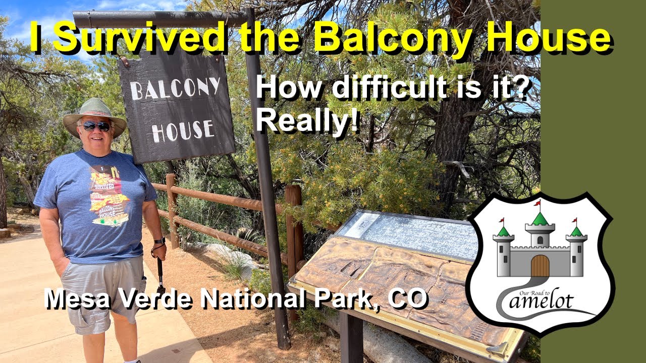 How difficult is the Balcony House Tour at Mesa Verde National Park Colorado