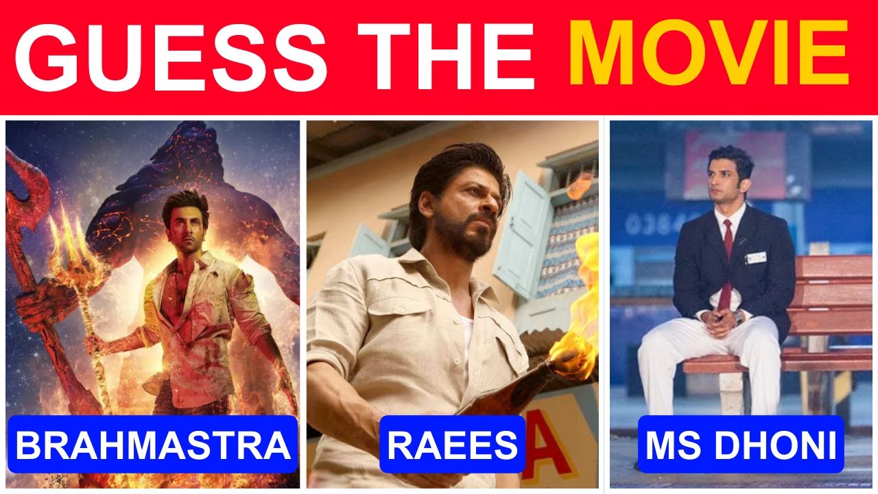 Guess The Bollywood Movies 🎥 | Bollywood Movie Quiz
