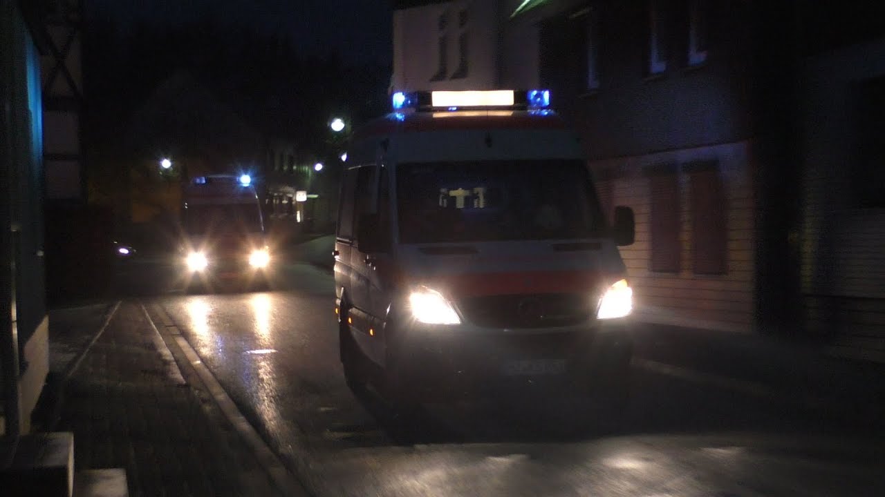 [Explosion auf Weihnachtsmarkt] MANV Übung in Benneckenstein des DLRG und Katastrophenschutzes