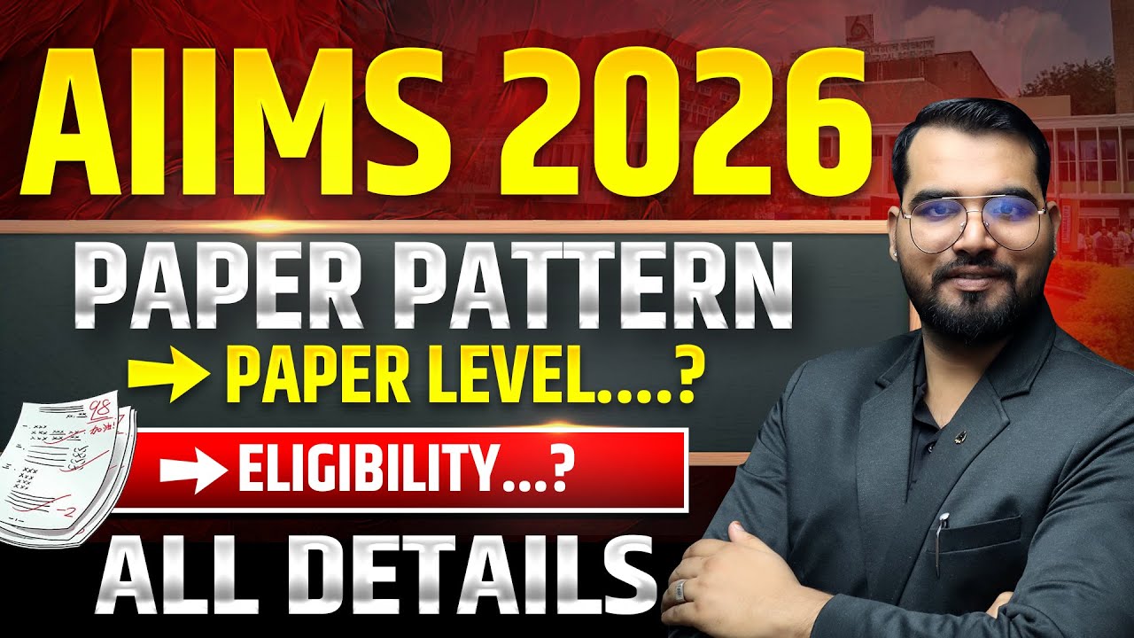 AIIMS BSc Nursing 2026 ✅ Paper Pattern, Syllabus, Exam Level & Eligibility | Full Details #aiims