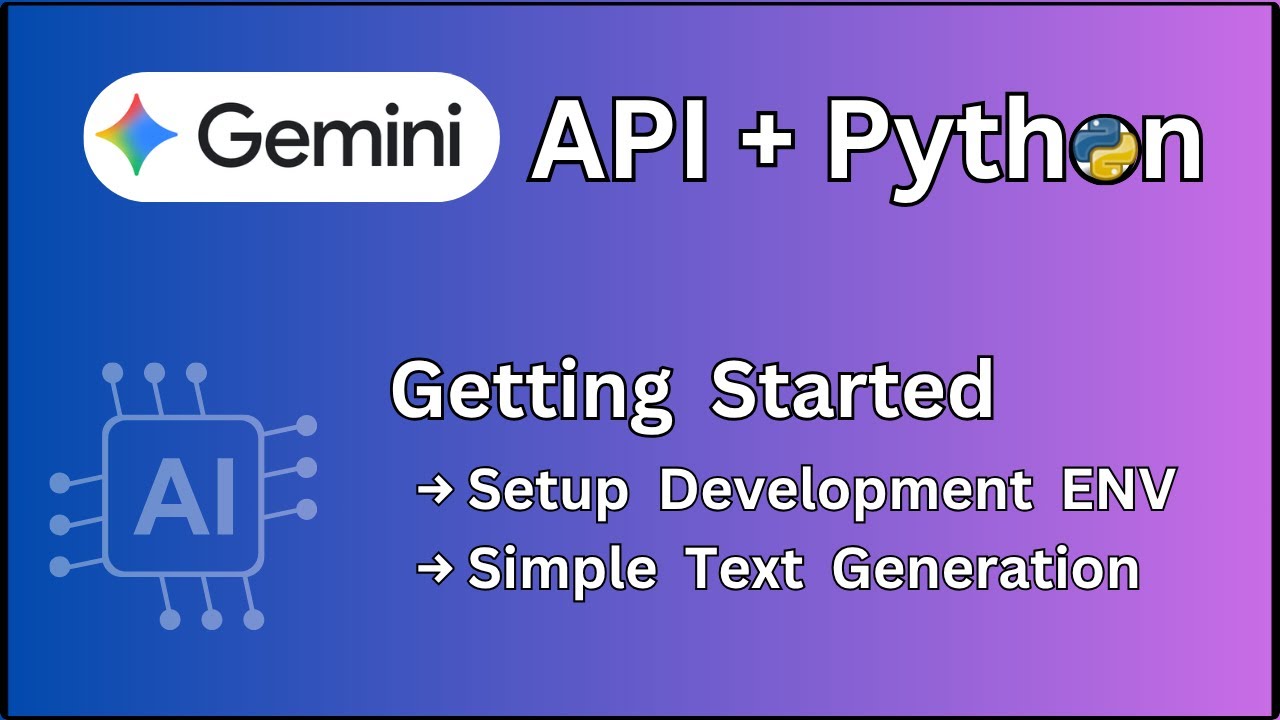Начало работы с Gemini AI и Python | Руководство по настройке и генерации текста в Google GenAI