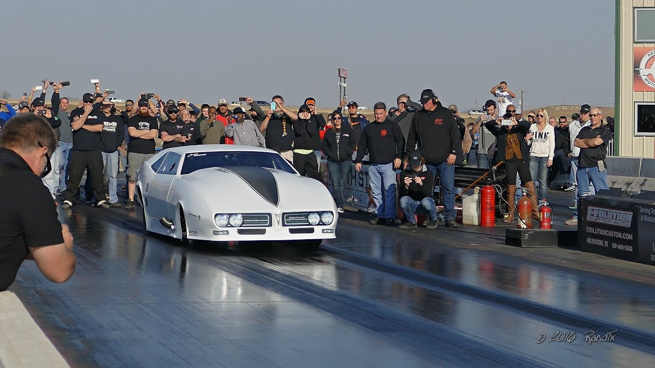 The CrowMod running 4.36 at 172 mph on Radials at NorthStar Sat TnT 2/13/2016
