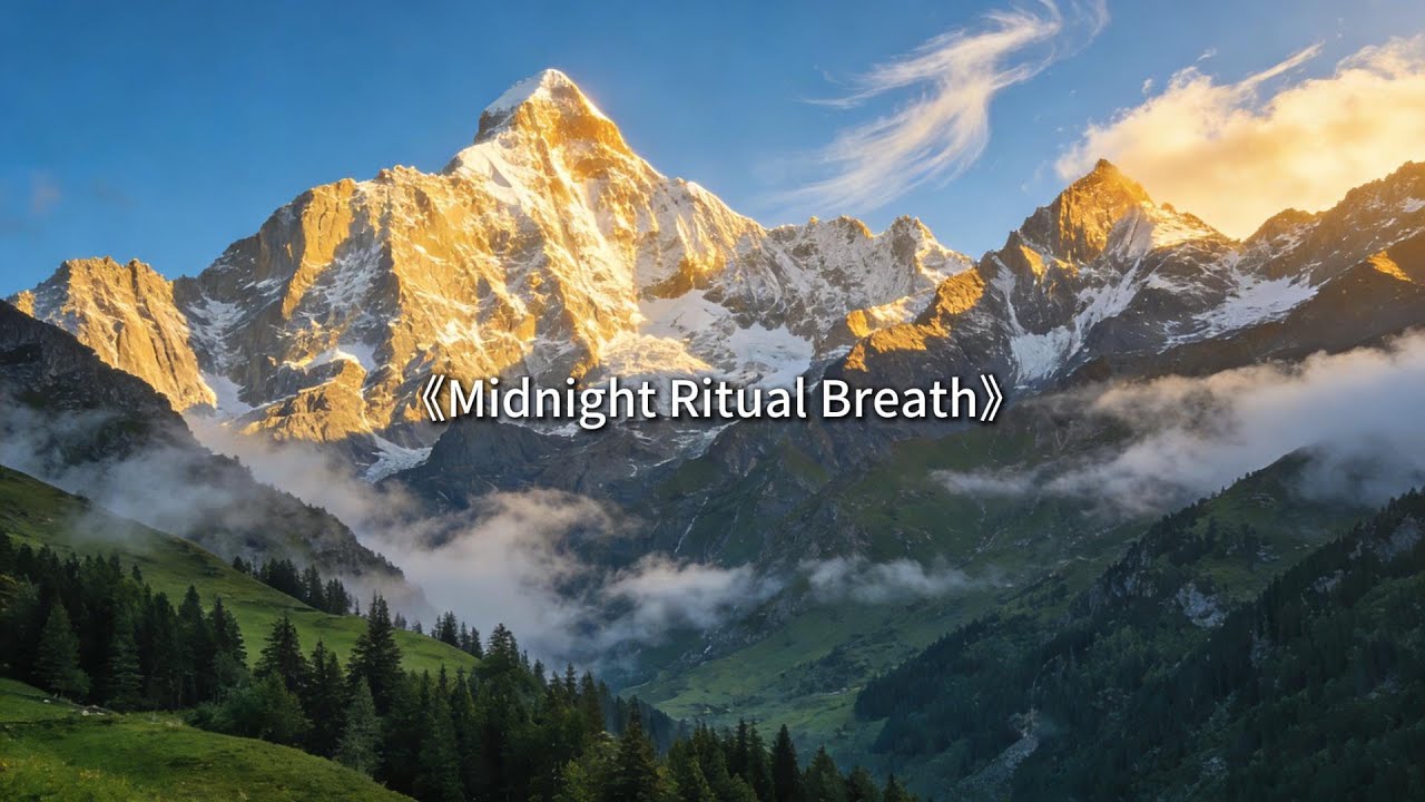 Midnight Ritual Breath | Deep Ambient Meditation Music for Sleep, Breathing & Night Calm