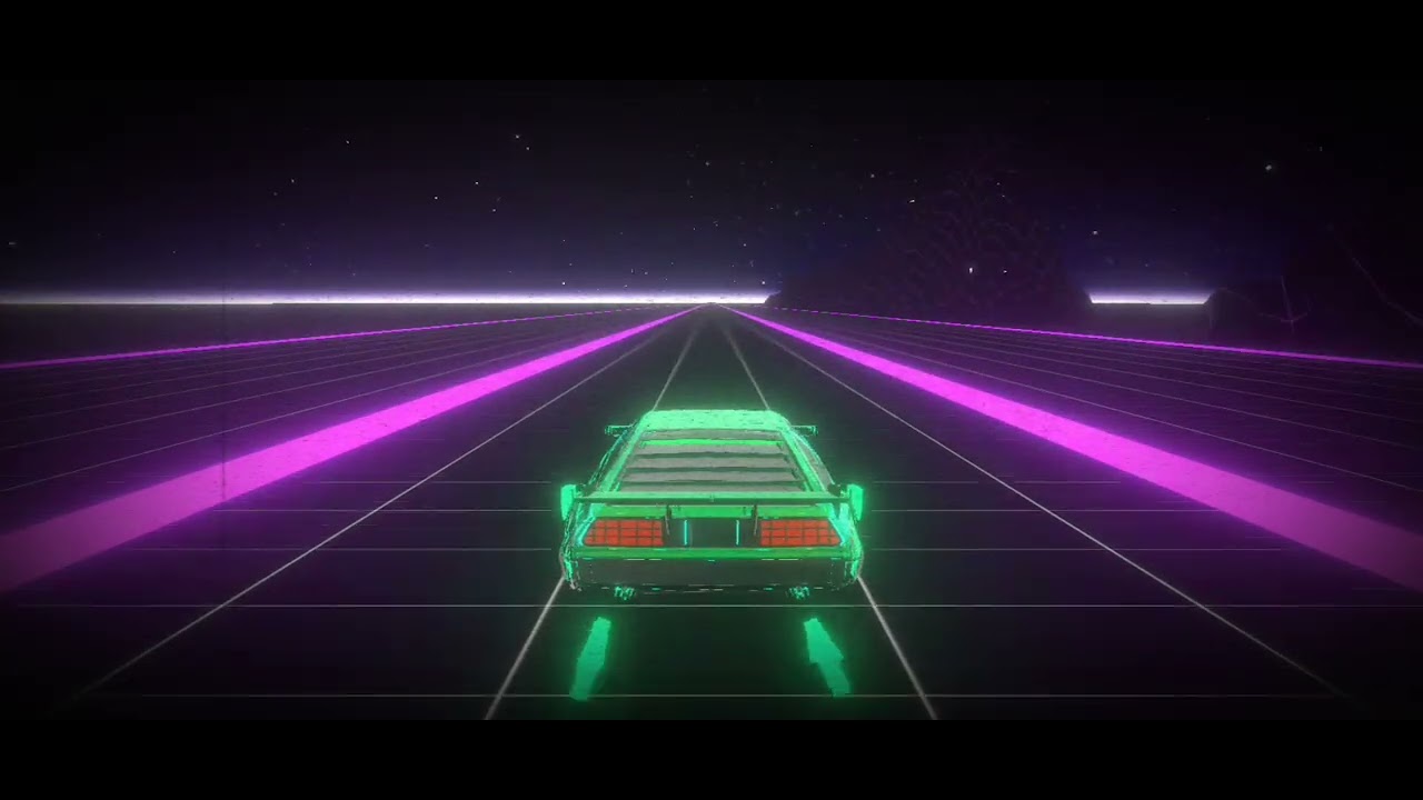 Black Mirror On The Wall (Exclusive album ver.) - Music Racer vizualizer mode