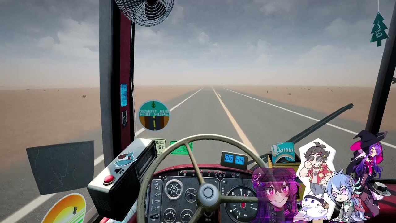 Stabbyness Streams: Desert Bus New Years 2023