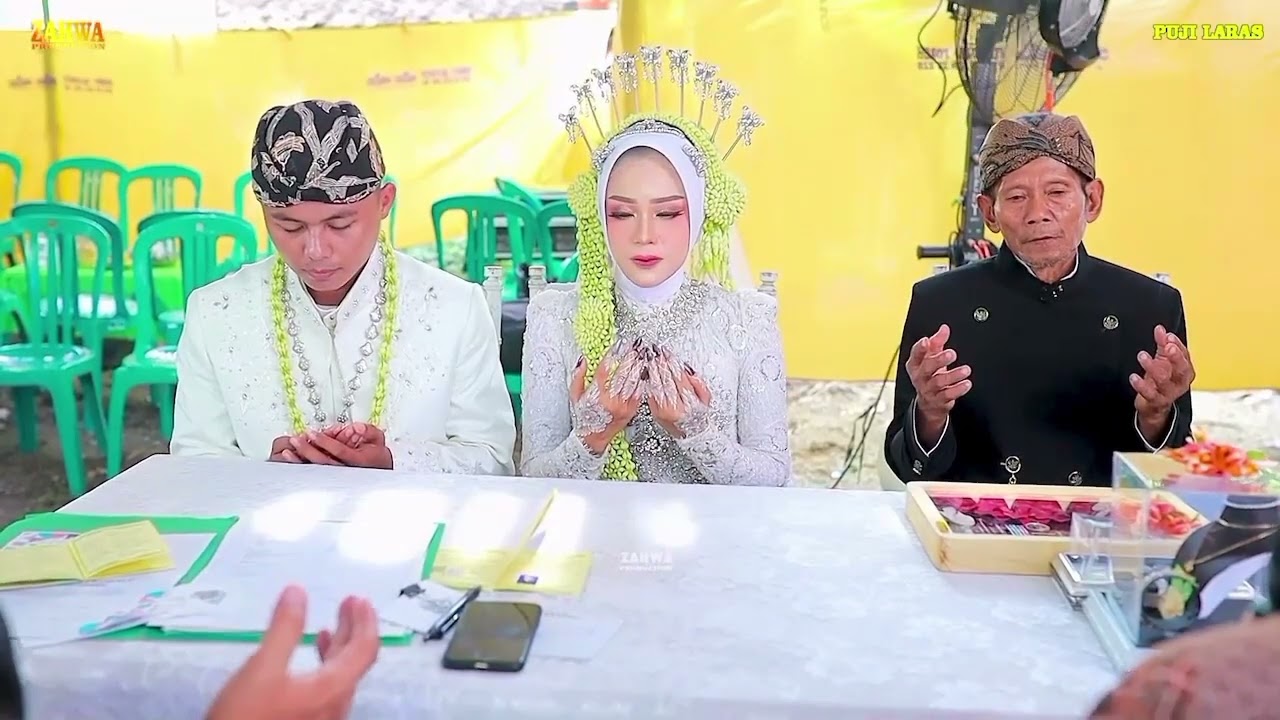 wedding santi dan imam 28 september 2025, depok kemiri, puji laras
