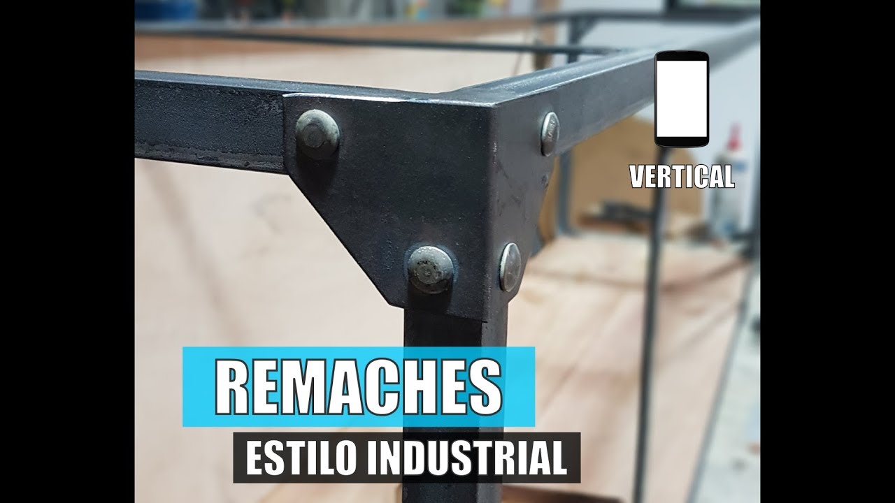 Esquinas con Remaches para Estilo Industrial - VERTICAL