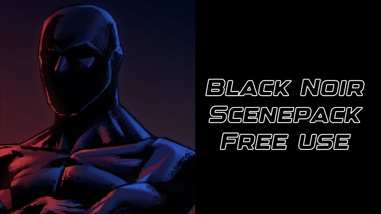 Black Noir comic twixtor 4k part 1 | free use