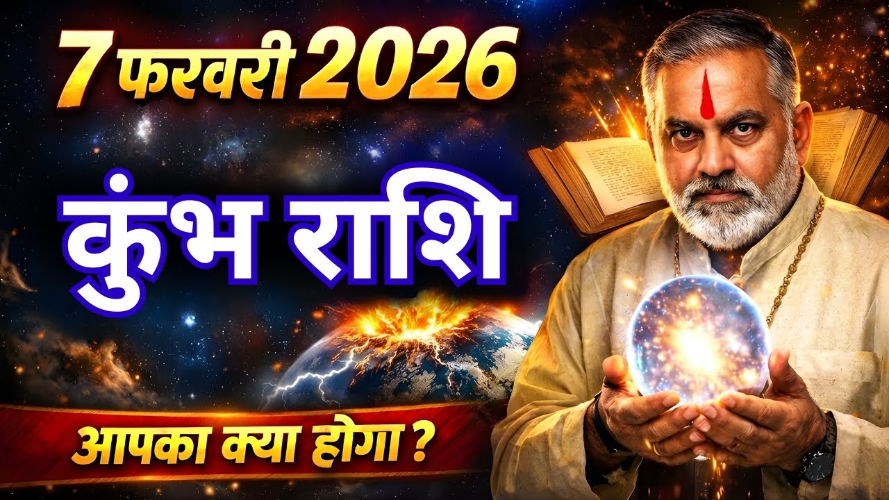7 फरवरी 2026 कुंभ राशि: शनिदेव लेंगे बड़ा फैसला! आपका क्या होगा?