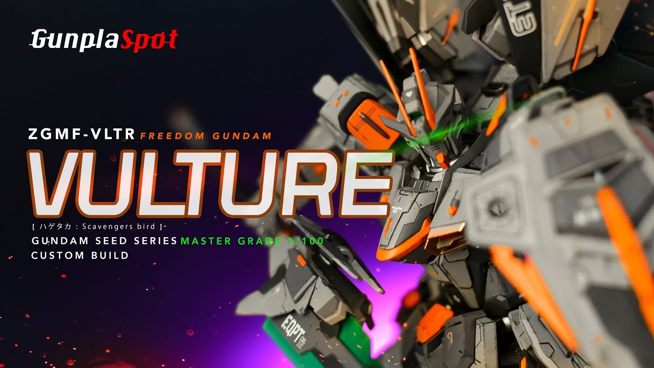 VULTURE : MG Freedom 2.0 | Custom Build with Diorama