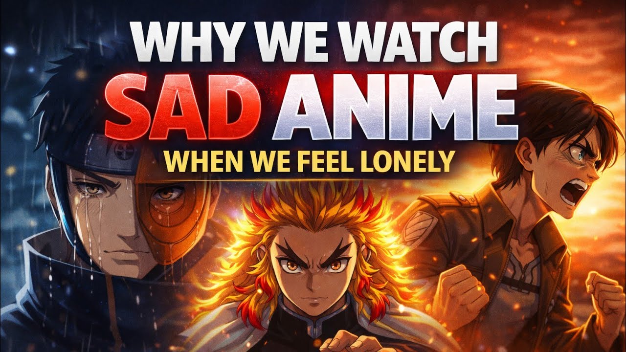 Why We Watch Sad Anime When We Feel Lonely