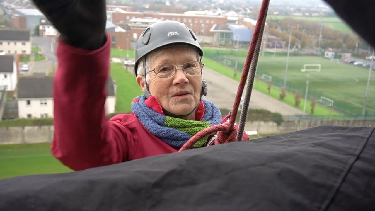 Ronan Kelly's Ireland - Abseil with Angela