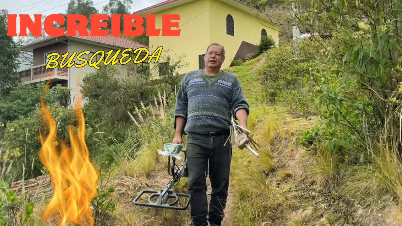 De esta mamera PUEDES BUSCAR UN TESORO  ( INCREIBLE PROSPECCION Y MARCA DE ENTIERRO)