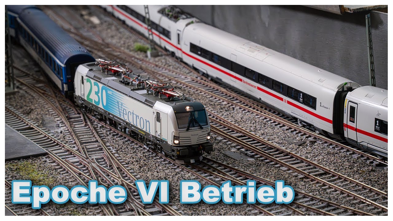 Eurocity, Railjet und co | H0 Modelleisenbahn Fahrvideo Januar