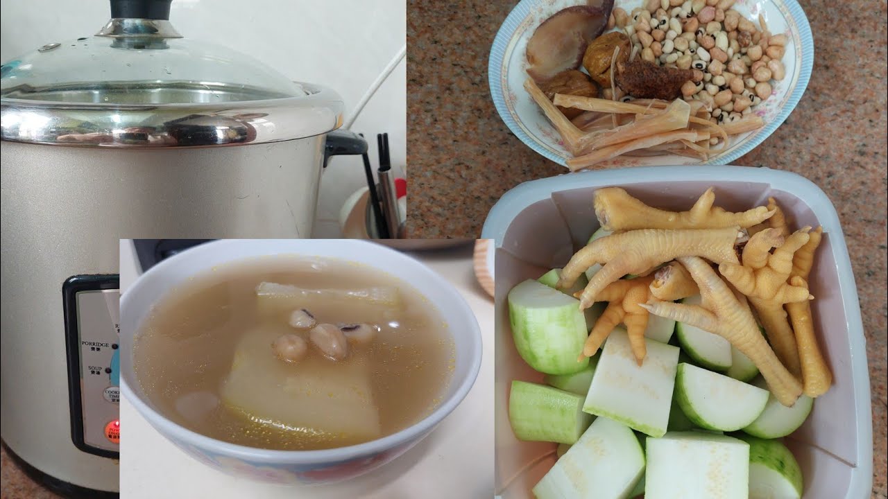 sup hongkong podhong cikwa kaikiok timun berbulu dan kacang-kacangan@liyamenul