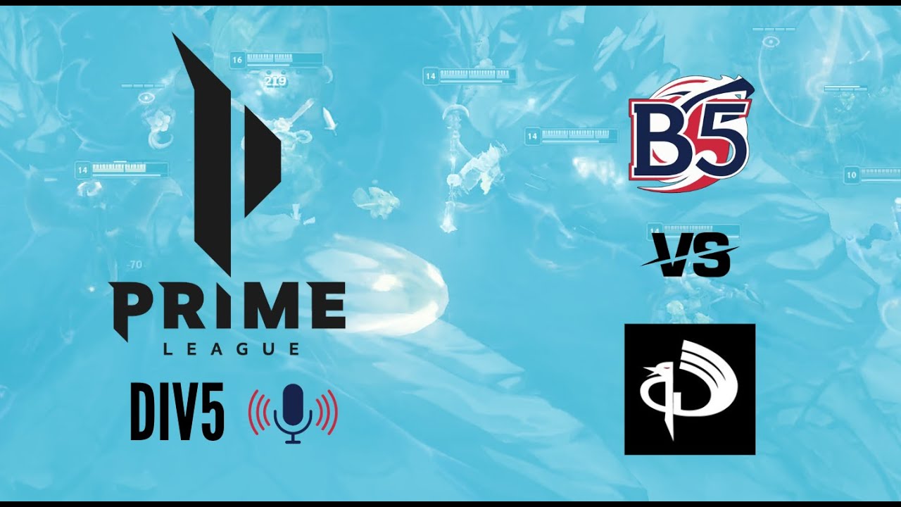 Prime League div 5 | B5 vs PG (with voice comms)