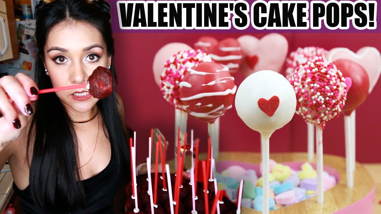 Кейк-попсы ко Дню святого Валентина! 💘 | Вкусный вторник