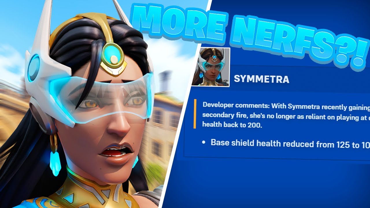 EVEN MORE SYMMETRA NERFS... | Overwatch 2