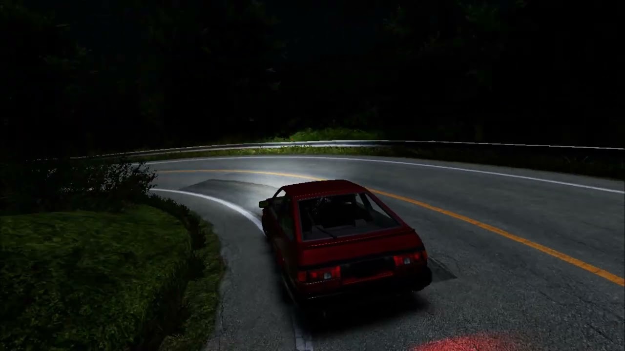 Akina Touge RAW FOOTAGE