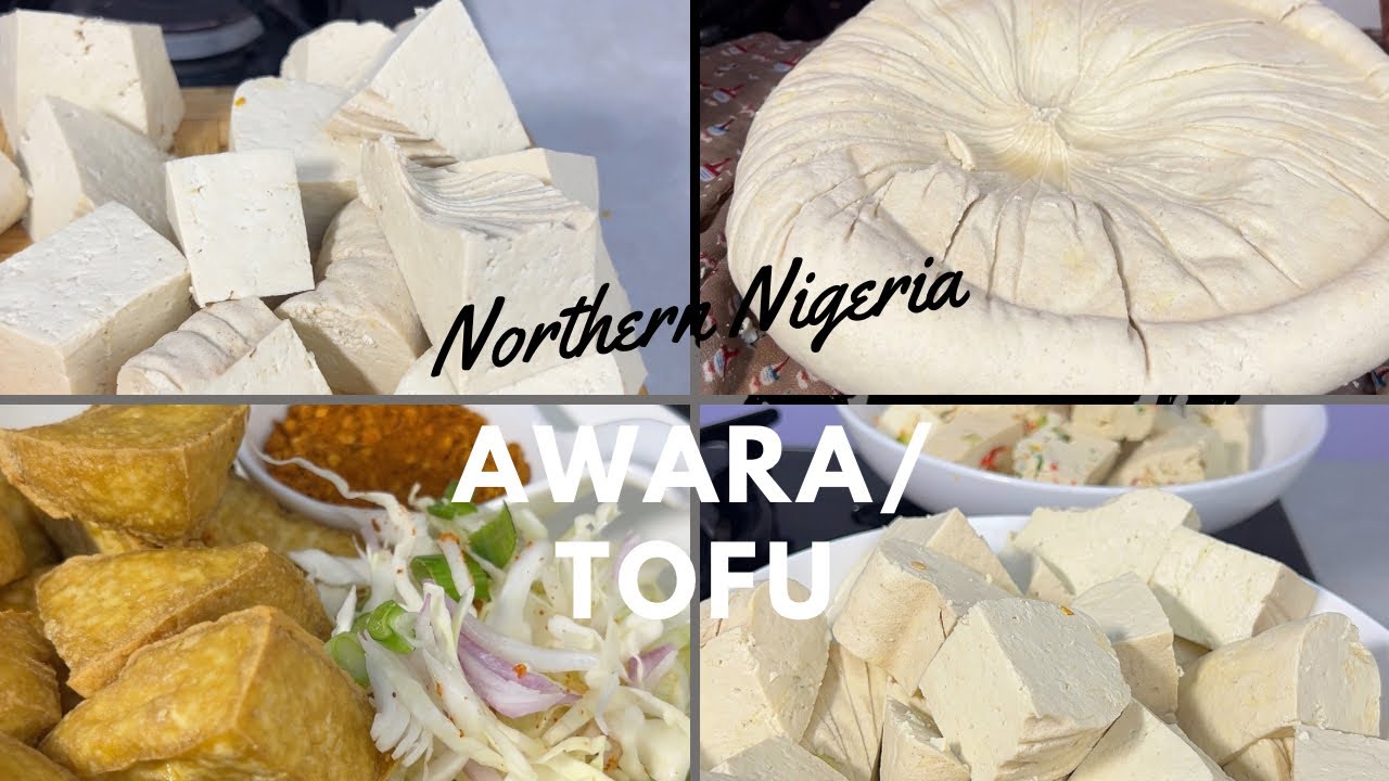HOW TO MAKE AWARA/TOFU FROM SCRATCH | step by step | beginner guide