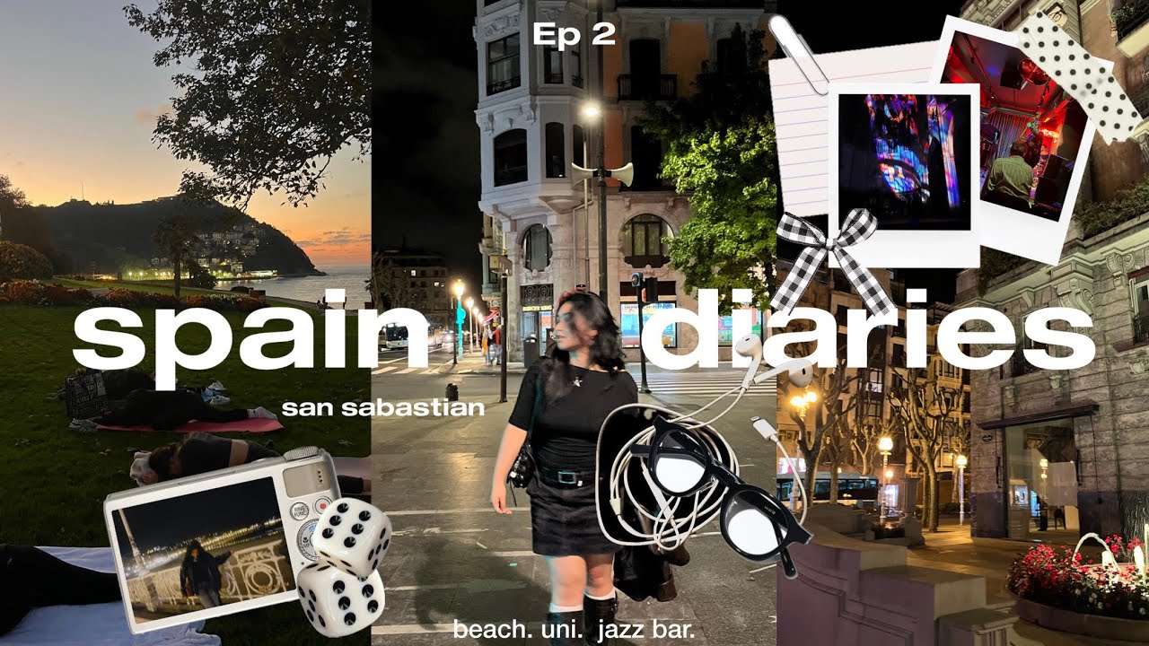 SPAIN DIARIES 🇪🇸| days in my life as a law student in Spain, beach days, yoga, jazz bar EP.2