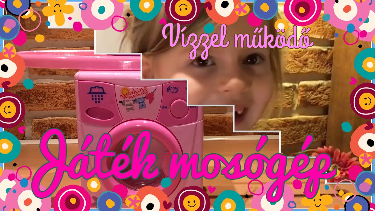 Játék mosógép