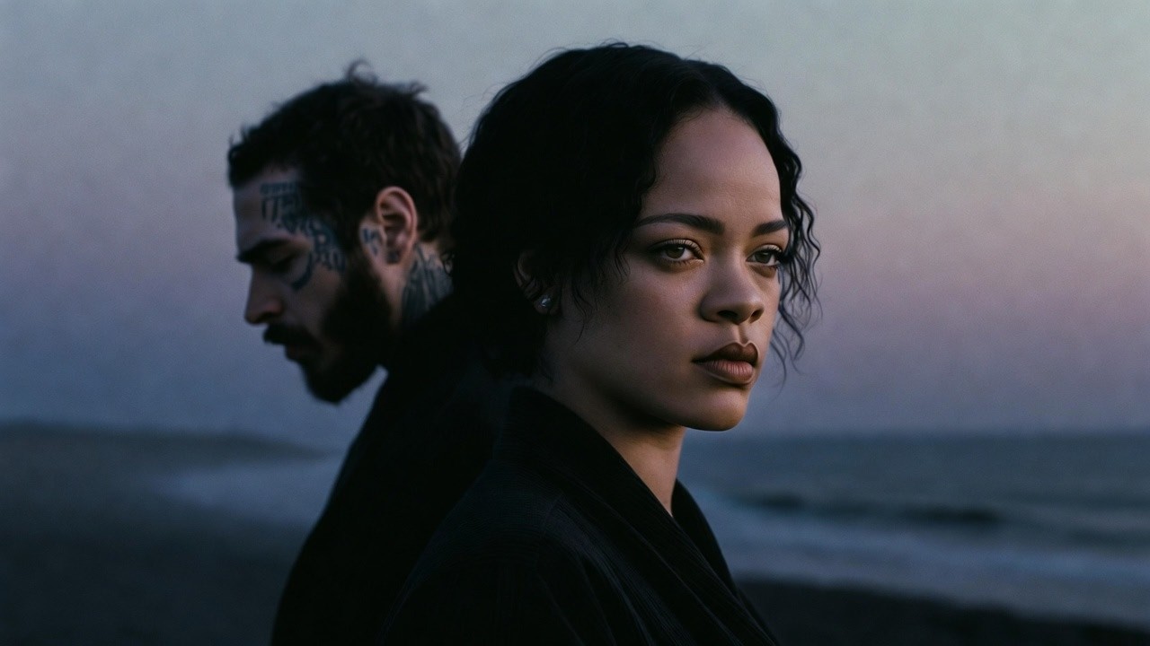 Rihanna ft.  Post Malone - Love Lost (Lyrics Video)