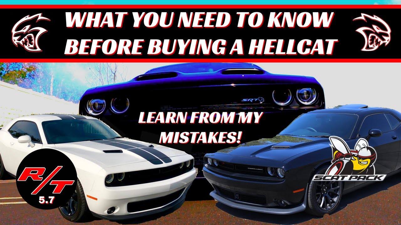 HELLCAT, SCAT PACK, OR 5.7 RT? DON'T MAKE MY MISTAKES!